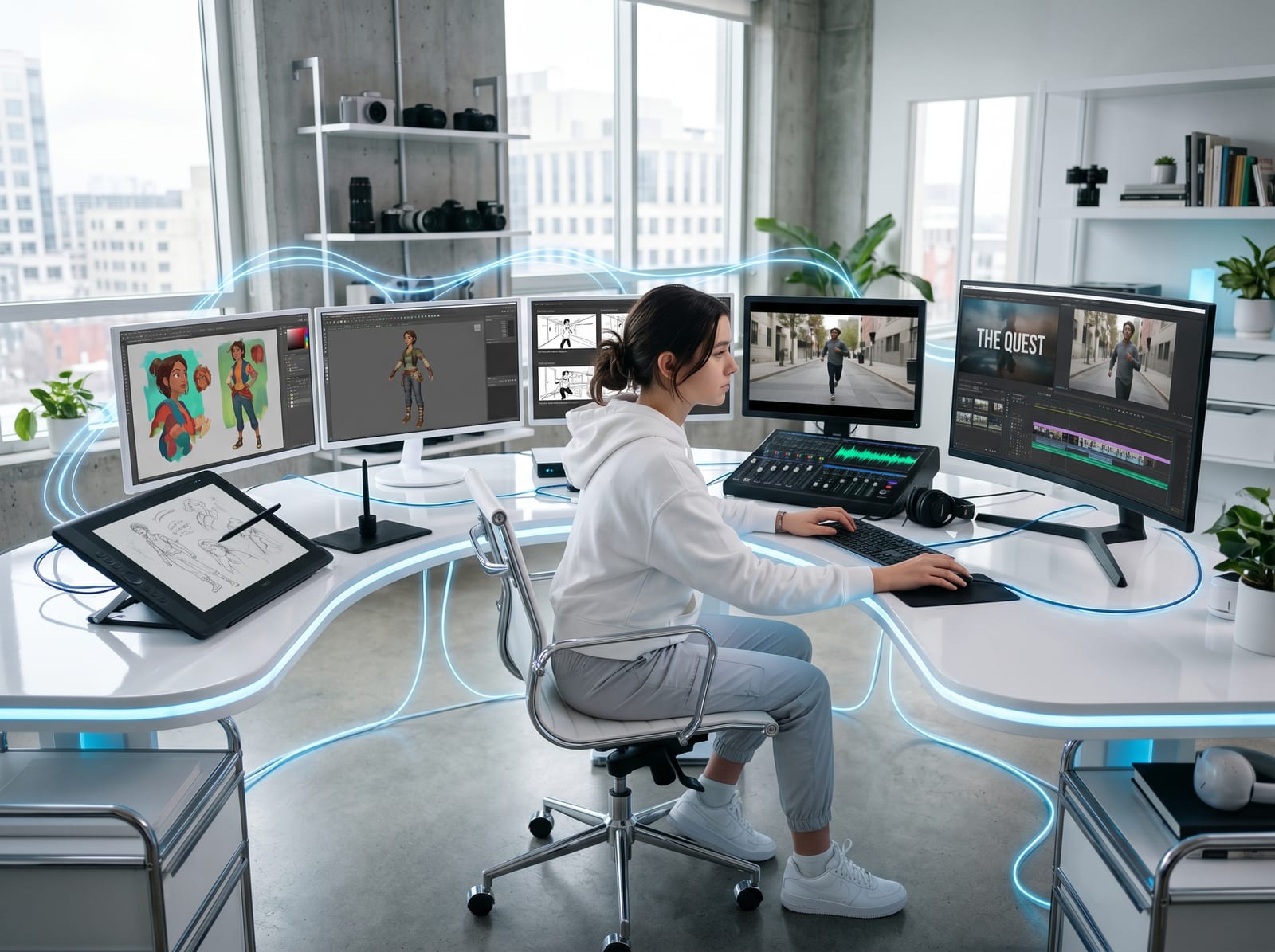 Production Lab course visual preview