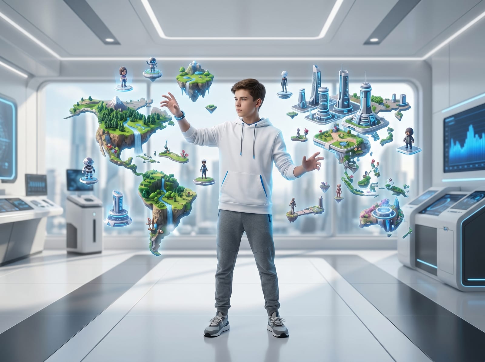 Immersive Worlds Studio course visual preview